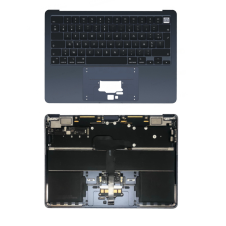 Châssis, Structure - Châssis Complet Apple MacBook Air 13 ″ Minuit A3113 - Châssis + Batterie + Clavier AZERTY - Grade A, prix d