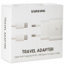 Samsung 25W White Type-C / Type-C Charger Kit - Retail Box (Original)