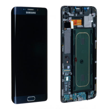 Ecran Samsung Galaxy S6 Edge Plus (G928F) Noir (Service Pack) - GH97-17819B-17852B