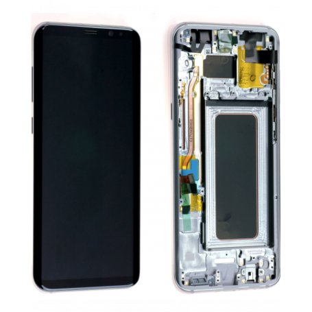 Ecran Samsung Galaxy S8 Plus (G955F) Argent Polaire (Service Pack) - GH97-20470B-20564B-20565B