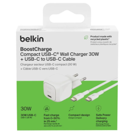 Adaptateur Secteur USB-C 30W 1m BELKIN | EasyMobile