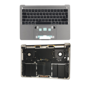 Kit Complet, Ensemble de Réparation, Accessoires - Châssis Complet Apple MacBook Pro 13 ″ Gris A1989 - Châssis + Batterie + Clav