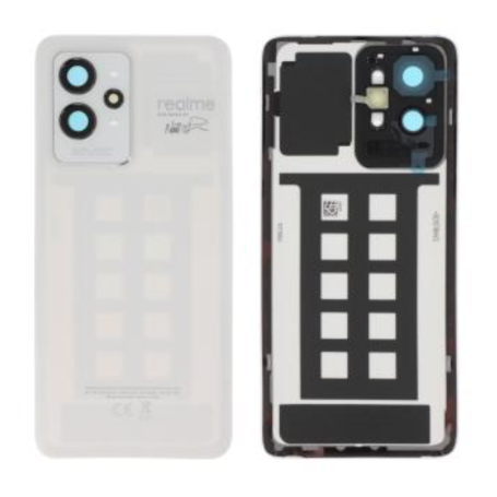 Back Glass, Rear Cover - Realme GT2 Pro White Rear Window (Service Pack) - R-4909466, wholesale price