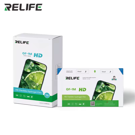Protections d'écran, Films de protection - Film Protection Hydrogel HD Anti-Explosion RELIFE GF-1M - 50 Pcs (Dédié pour C3 MIX U