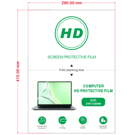 Film Protection Ordinateur Série Green G34 - 10 Pcs | EasyMobile