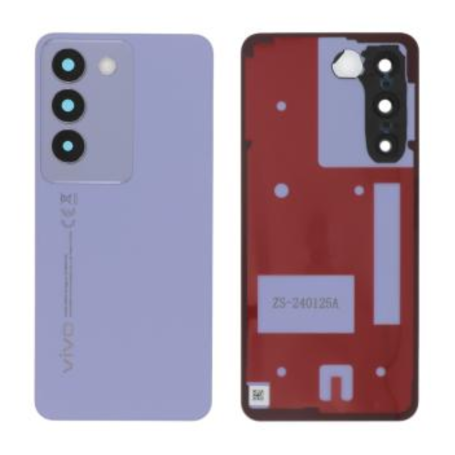 Rear Cover, Back Glass - Vivo V40 SE 5G Purple Rear Glass (Service Pack) - 5434804, wholesale price