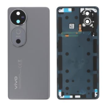 Back Glass, Rear Cover - Vivo V40 5G Black Rear Glass (Service Pack) - 5435500, wholesale price
