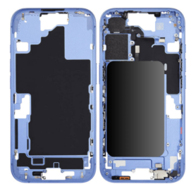 Châssis, Coque - Chassis iPhone 16 Plus sans Vitre Arrière sans Batterie Outremer (Original Demonté) - Grade AB, prix de gros.