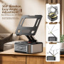 Haut-parleur, Boombox - Enceinte Bluetooth – Support rotatif pour tablette, prix de gros.