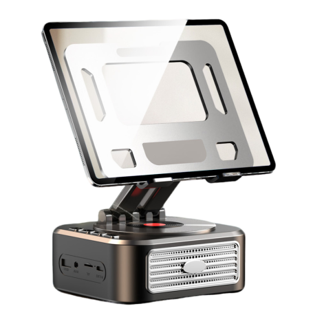 Haut-parleur, Boombox - Enceinte Bluetooth – Support rotatif pour tablette, prix de gros.