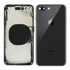 Back Cover - Empty Black iPhone 7 Plus Chassis (Original Disassembled) - Grade B, wholesale price
