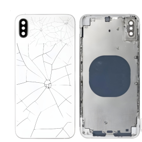 Châssis, Cadre - Châssis Vide iPhone X Blanc (Original Demonté) - Cassé, prix de gros.