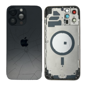 Chassis, Frame - Empty iPhone 12 Pro Max Black Chassis (Original Disassembled) - Broken, wholesale price