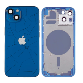 Back Cover - Empty iPhone 13 mini Blue Chassis - (Original Disassembled) - Broken, wholesale price