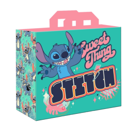 Tote, Bag - Sewn Tote Shopping Bag STITCH SWEET THING - Green, wholesale price