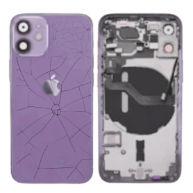 Replacement Parts - Complete iPhone 12 Mini Purple Chassis - Charging Connector (Battery Not Included) - Broken, wholesale price