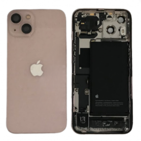 Chassis, Shell - Complete iPhone 13 Pink Chassis - Without Charging Connector + Battery (Original, Removed) - Grade A, wholesale