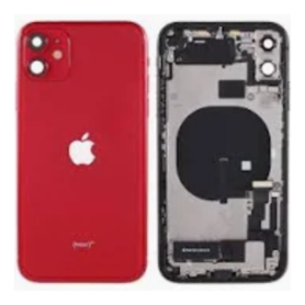 Rear Cover, Frame - Complete iPhone 11 Red Chassis - Without Charging Connector (Original Part Removed) - Grade B, wholesale pri