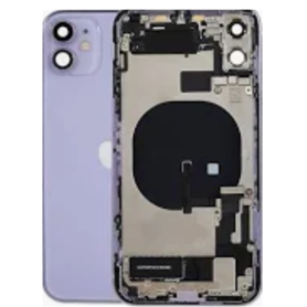 Replacement Housing - Complete iPhone 11 Purple Chassis - Without Charging Connector (Original Part Removed) - Grade B, wholesal