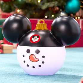 Ornament, Decor - Mickey Mouse Club Snowman Medium Christmas Light-Up Ornament - Disney - Black and White, wholesale price