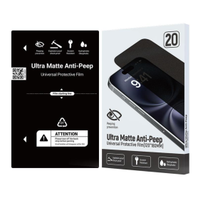 Film Protection Hydrogel Anti Espion 12x18cm - 20 Pcs | EasyMobile