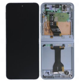 Screen, Display - Samsung Galaxy Z Flip 6 (F741) Blue Inner Screen + Frame (Original Disassembled) - Grade A, wholesale price