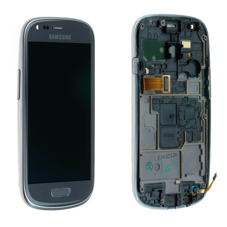 Screen, Display - Samsung Galaxy S3 Mini (i8190) Gray Screen + Chassis (Original Disassembled) - Grade A, wholesale price
