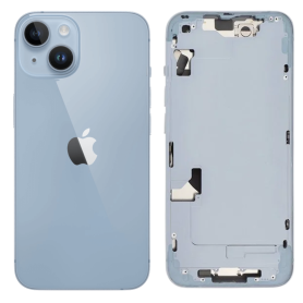 Châssis, Boîtier - Châssis iPhone 14 Bleu eSIM US - Connecteur de Charger avec Batterie (Origine Demonté) - Grade A, prix de gro