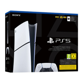 Gaming Console - Sony PlayStation 5 Console - PS5 Slim Digital Edition White - USA Layout - 825GB SSD - 4K/8K - HDR, wholesale p