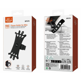 Support Téléphone, Porte-Mobile - Support de Téléphone Vélo et Moto Ellietech SP370 - Noir, prix de gros.