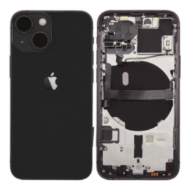 Rear Cover - copy of Back Cover Housing iPhone 13 White - Charging Connector + Without Battery (Original Dismantled) Grade A, wh