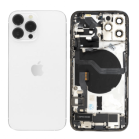 Replacement Part, Component - Complete iPhone 13 Pro White Frame - Charge Connector Without Battery (Original Disassembled) - Gr
