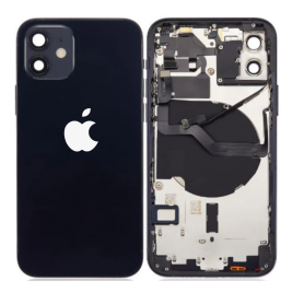 Back Frame, Enclosure - Empty iPhone 12 Black Chassis With Magsafe (Origin Dismantled) Grade AB, wholesale price