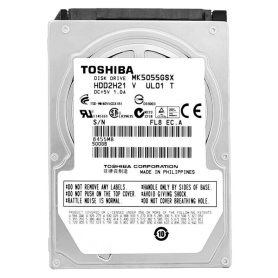 Stockage, HDD - Disque Dur TOSHIBA MK5055GSX - 2.5" - 500 Go - SATA - Occasion, prix de gros.