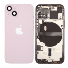 Vitre arrière, Dos - Châssis Vide iPhone 13 Rose avec Magsafe - (Origine Demonté) Grade A, prix de gros.