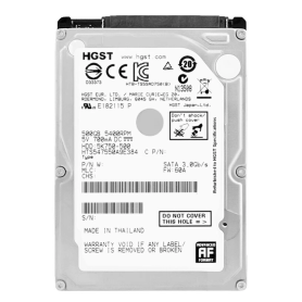 Disque Externe, HDD - Disque Dur HITACHI HTS547550A9E384 - 2.5" - 500 Go - SATA - Occasion, prix de gros.