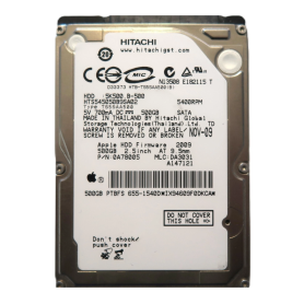 Disque Dur, Stockage Externe - Disque Dur HITACHI HTS545050B9SA02 - 2.5" - 500 Go - SATA - Occasion, prix de gros.