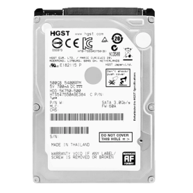 Stockage, HDD - Disque Dur HGST HTS547550A9E384 - 2.5" - 500 Go - SATA - Occasion, prix de gros.