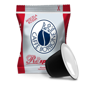 Coffee Pods, Espresso Capsules - Capsules Borbone Compatible with Nespresso Blend ROJA 100pcs, wholesale price