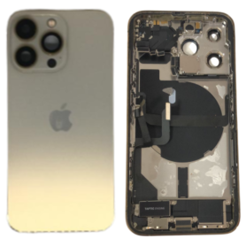 Cadre, Boîtier, Coque - Châssis Complet iPhone 13 Pro Or - Connecteur de Charge Sans Batterie (Origine Demonté) Grade AB, prix d