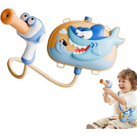 Water Toy, Squirt Gun - Water Gun Backpack High Capacity - Shark, wholesale price