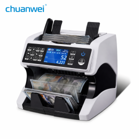 Vertical Banknote Counter Chuanwei AL-920 – multi-currency – double CIS – USD/EUR verification