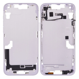 Phone Frame, iPhone Part - copy of Rear Frame iPhone 14 Plus Without Back Glass Without Battery Blue (Original Disassembled), wh