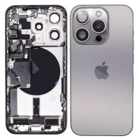 Châssis Complet iPhone 15 Pro Titane Naturel | EasyMobile