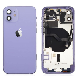 Vitre arrière, Dos - Châssis Vide iPhone 11 Violet Avec Magsafe (Origine Demonté) - Grade AB, prix de gros.
