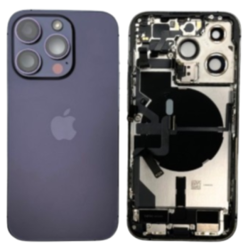 Replacement Part - Complete iPhone 14 Pro Purple Frame - Without Charging Connector (Original Disassembled) - Grade B, wholesale