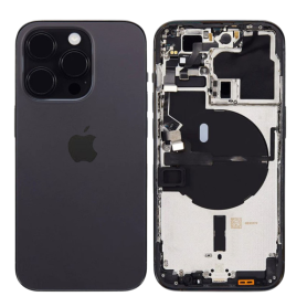 Coque, Cadre - Châssis Vide iPhone 14 Pro Max Noir Avec Magsafe(Origine Demonté) - Grade AB, prix de gros.