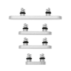 Bouton iPhone 17 Pro / 17 Pro Max - Argent | EasyMobile