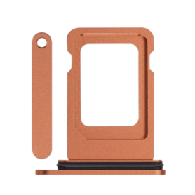 Tiroir double carte SIM iPhone 17 Pro/Max Orange | EasyMobile