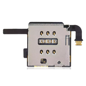 Accessoire iPad, Composant - Lecteur Carte SIM avec Nappe iPad Mini 6 (2021) / Mini 7 (2024) A2993 / A2995 / A2996 WiFi / Cellul